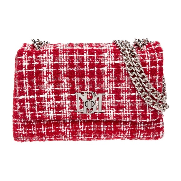 Badgley Mischka Handbags - Badgley Mischka Women's Bouclé-Tweed Shoulder Bag NWT